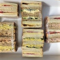 Coupar Angus - box of sandwiches
