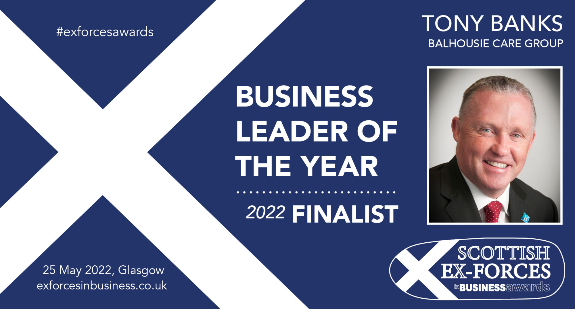 Ex-Forces Business Awards image - Tony Banks