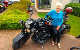 Residents at St Ronan's had an Easter Sunday to remember thanks to some generous local bikers.