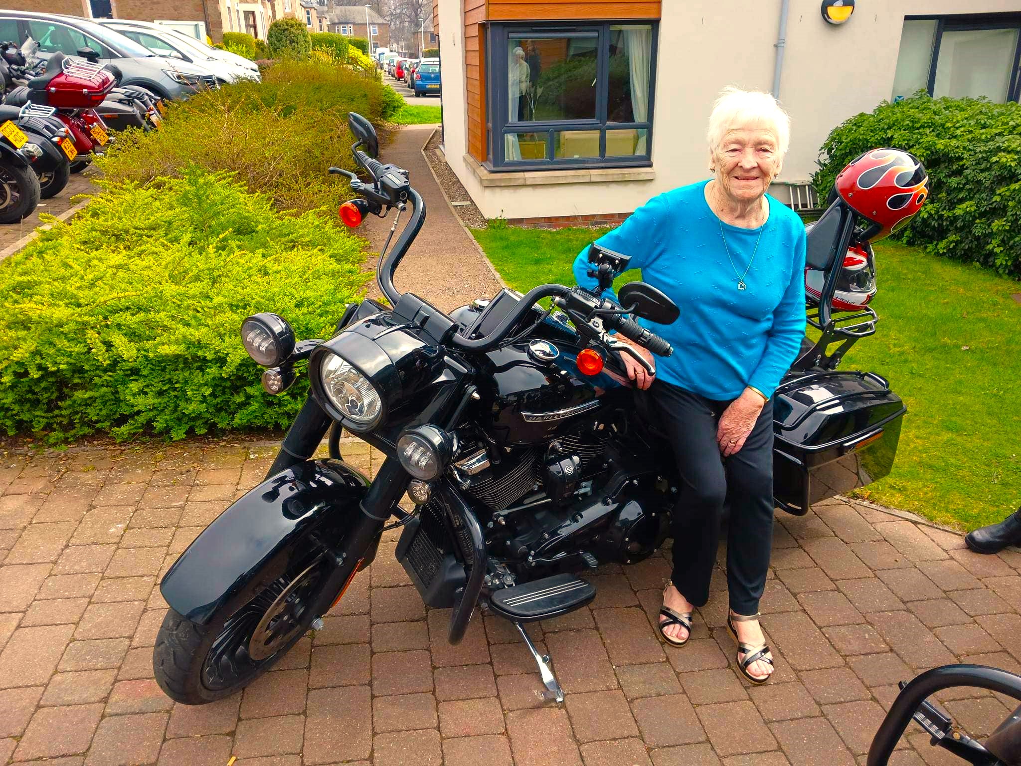 Residents at St Ronan's had an Easter Sunday to remember thanks to some generous local bikers.