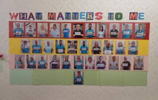 What Matters To Me wall